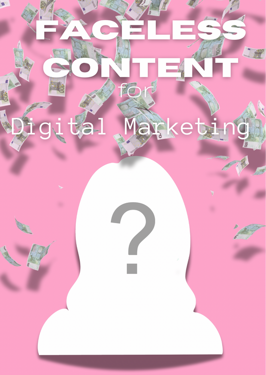 Faceless Content for Digital Marketing